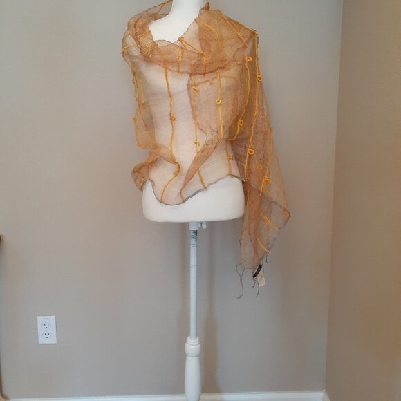 Cotswold Woollen Weavers Silk Scarf - Picture 6 of 10